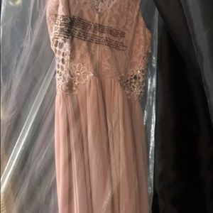 dress is long elegant fit for any night event
